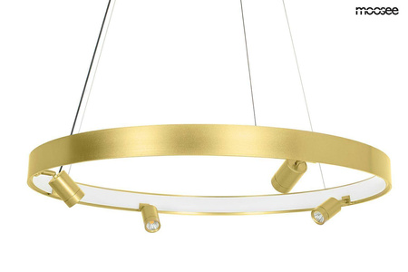 Lampa wisząca CIRCLE SPOT 74 GOLD złota (MSE010100160) - Moosee