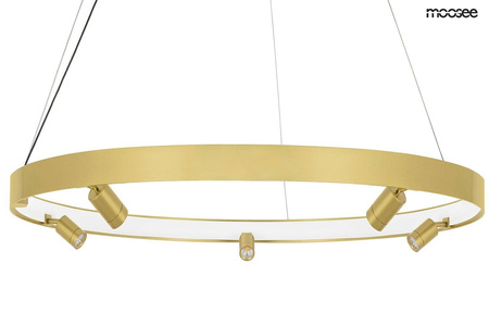 Lampa wisząca CIRCLE SPOT 98 GOLD złota (MSE010100161) - Moosee