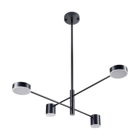 Lampa wisząca CLEX - 4P LED czarna 100 cm (ST-8102P-4) - Step into Design