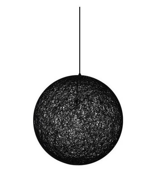 Lampa wisząca CORDA czarna 60 cm (MP1230-60 black) - Step into Design