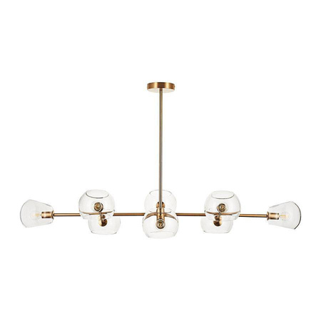 Lampa wisząca COSMIC-8 złota 85 cm (ST-8954-P8) - Step into Design
