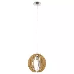 Lampa wisząca COSSANO drewniana (94764 - EGLO) - żyrandol