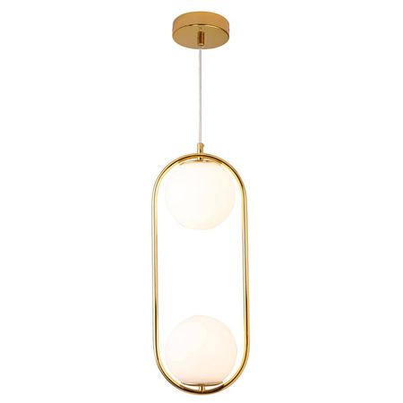 Lampa wisząca COSTA DUO złota 50 cm (DP0002-2 gold) - Step into Design