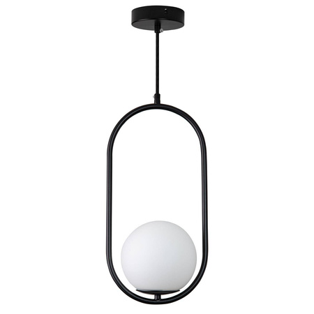 Lampa wisząca COSTA SOLO czarna 40 cm (DP0001A-400 black) - Step into Design
