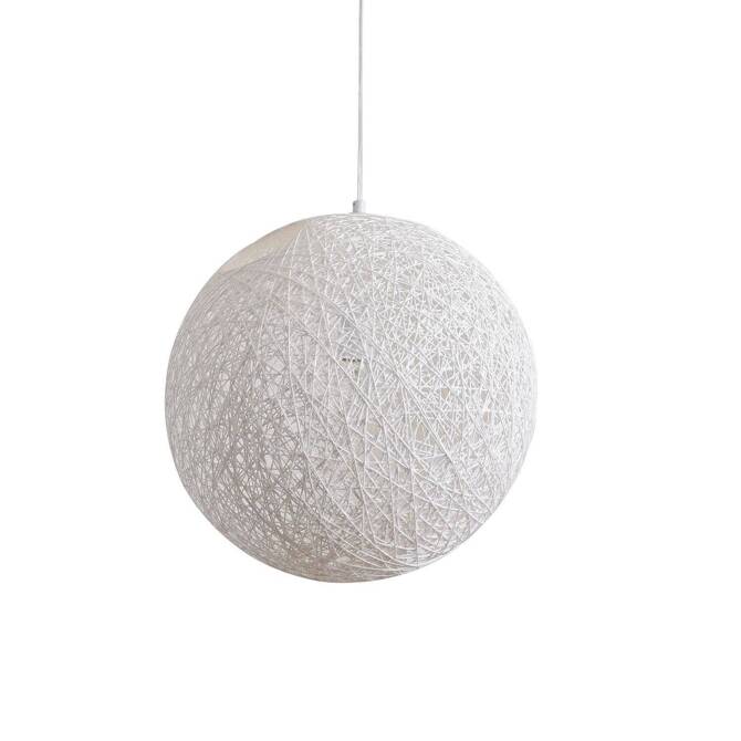 Lampa wisząca Corda biała 30 cm (MP1230-30 white) - Step into Design
