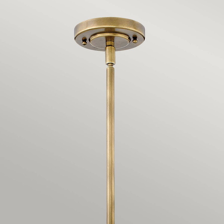 Lampa wisząca Elroy - 1 źródło światła - Stary mosiądz (QN-ELROY-HB) - Quintiesse