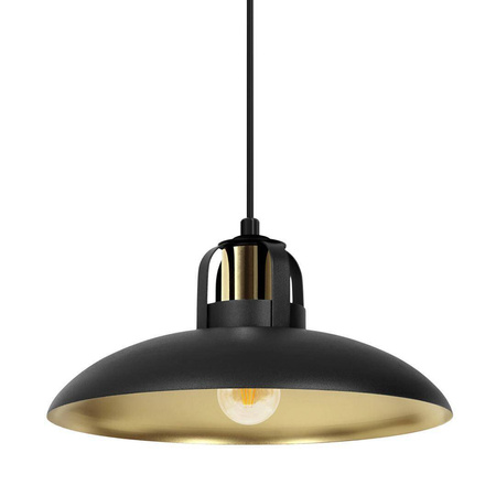 Lampa wisząca FELIX BLACK/GOLD 1xE27 (MLP8906) - Milagro