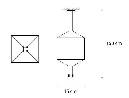 Lampa wisząca FLUSSO 4 (91906) - King Home