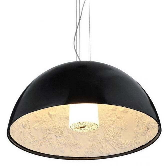 Lampa wisząca FROZEN GARDEN czarna matowa 60 cm (ST-7049-black-matt) Step into Design - żyrandol
