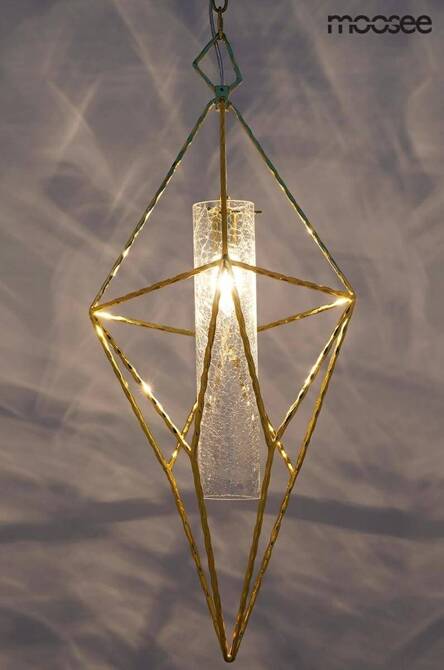 Lampa wisząca HAVANA L - Złoty (MSE010100130) - MOOSEE