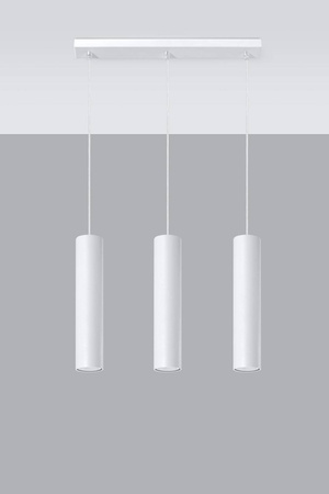 Lampa wisząca LAGOS 3 biały (SL.0325) - Sollux