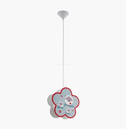 Lampa wisząca LALELU niebieska (97706 - EGLO) - żyrandol