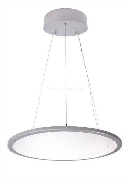 Lampa wisząca LED PANEL round 4000K kol. srebrny (D342093) - żyrandol