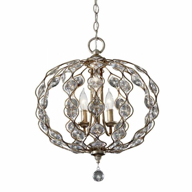 Lampa wisząca LEILA (FE/LEILA3) Elstead Lighting - żyrandol