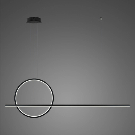 Lampa wisząca LINEA No.2 Φ40 cm czarna 3k 30W Altavola Design (LA087/PX143_40_3k_30W_black) - ALTAVOLA DESIGN