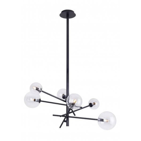 Lampa wisząca LOLLIPOP CZARNA (P0395) - MAXlight