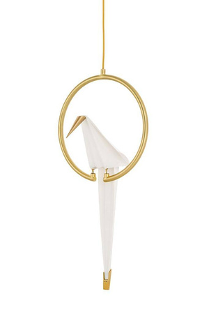 Lampa wisząca LORO 1 CIRCLE złota - LED (MSE1501100121) - King Home