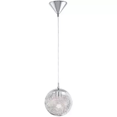 Lampa wisząca LUBERIO chrom (93073 - EGLO) - żyrandol