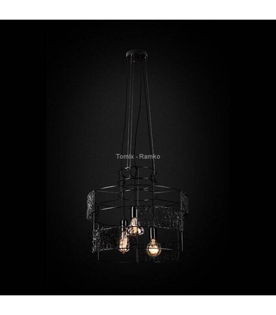 Lampa wisząca Lana czarny (67794) Ramko - żyrandol