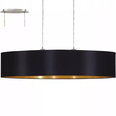 Lampa wisząca MASERLO czarna (31616 - EGLO) - żyrandol