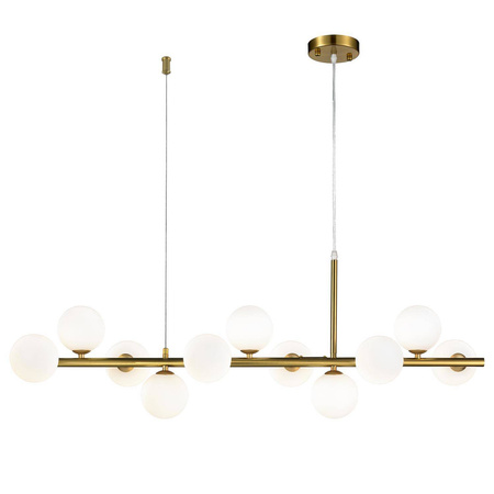 Lampa wisząca MINI MOON złota 100 cm (ST-8118P-11 gold) - Step into Design