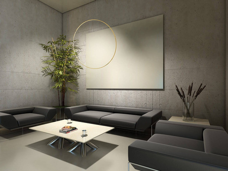 Lampa wisząca MIRROR duża złota (LP-999/1P L GD) - Light Prestige