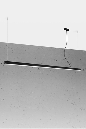 Lampa wisząca PINNE 200 czarna 4000K (TH.232) - Thoro Lighting