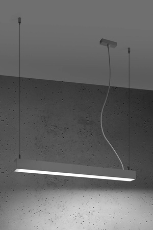 Lampa wisząca PINNE 67 szara 4000K (TH.034) - Thoro Lighting