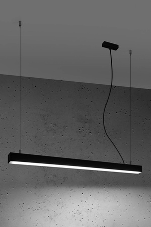 Lampa wisząca PINNE 90 czarna 4000K (TH.051) - Thoro Lighting