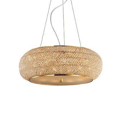 Lampa wisząca Pasha kol. złoty (082257) Ideal Lux - żyrandol