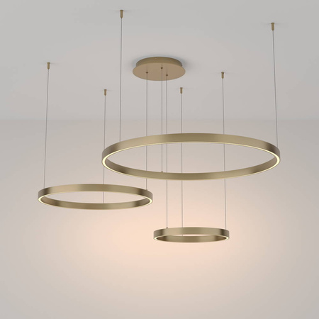 Lampa wisząca RIM 3 mosiądz Ø80 (MOD058PL-L100BS3K) - Maytoni