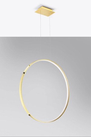 Lampa wisząca RIO 78 złoty połysk LED 3000K (TH.248) - Thoro Lighting