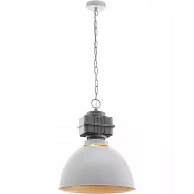 Lampa wisząca ROCKINGHAM jasnoszara/złota (49868 - Eglo) - żyrandol