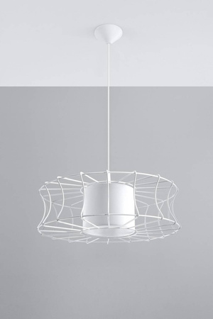 Lampa wisząca SALERNO biała (SL.0299) - Sollux