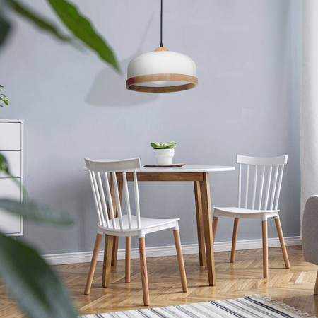 Lampa wisząca STUDIO WHITE 1xE27 (MLP8848) - Eko-Light