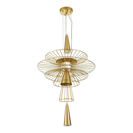Lampa wisząca SUSSO S złota 40 cm (ST-8713P-S) - Step into Design