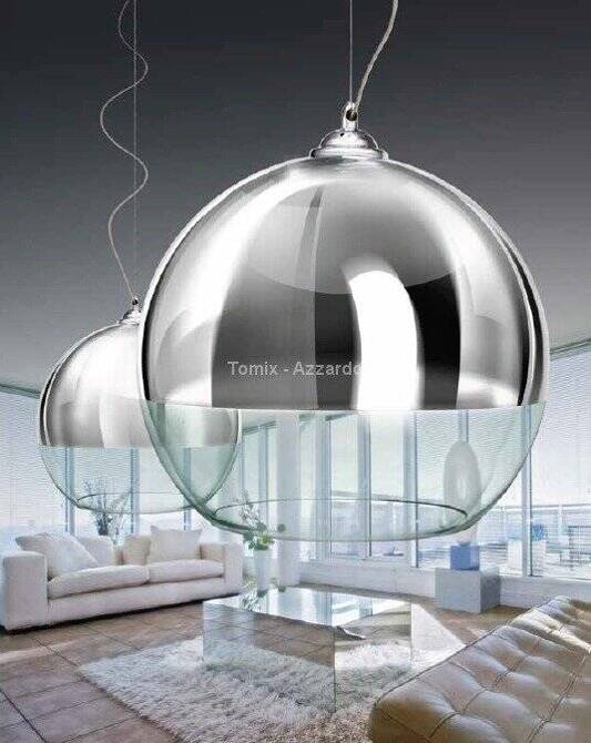 Lampa wisząca Silver Ball 25 (AZ0733) - Azzardo - żyrandol