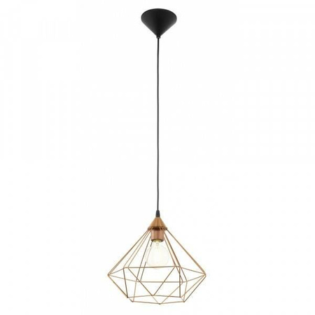 Lampa wisząca TARBES E27 &#216;325 miedziana (94194 - Eglo) - żyrandol