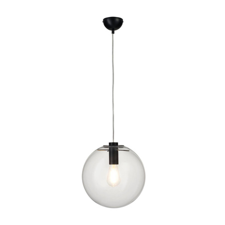 Lampa wisząca TONDA czarna 30 cm (ST-8722P-M black) - Step into Design