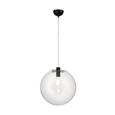 Lampa wisząca TONDA czarna 40 cm (ST-8722P-XL black) - Step into Design