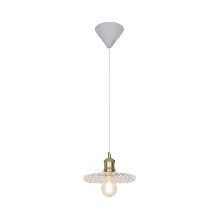 Lampa wisząca TORINA Nordlux E27 40W Szkło Przeźroczysty