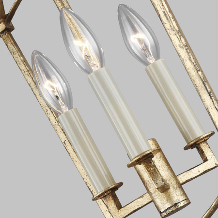 Lampa wisząca Thayer - 3 źródła światła (QN-THAYER-3P-ADB) - Quintiesse