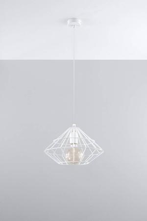 Lampa wisząca UMBERTO biała (SL.0293) - Sollux