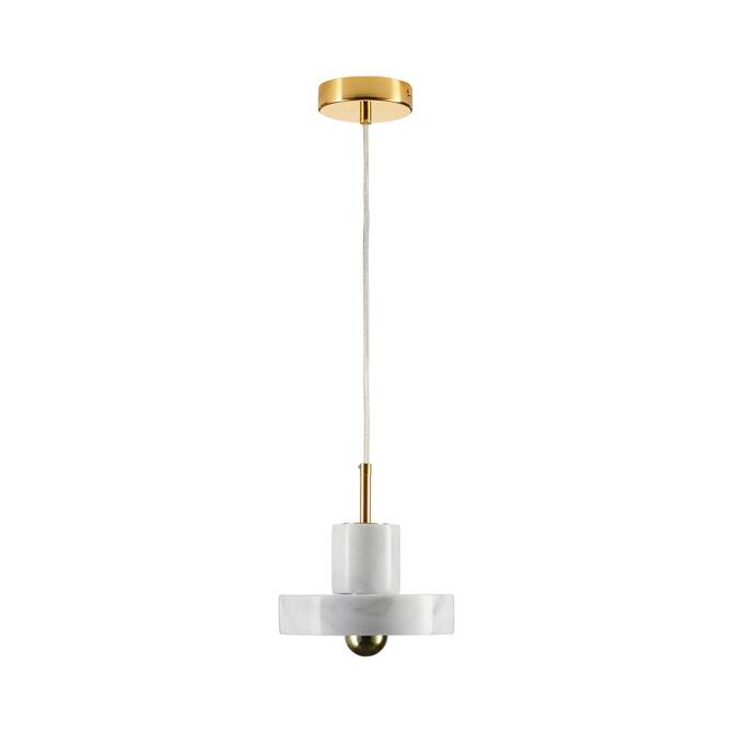 Lampa wisząca UNIVERSO marmurowo złota (ST-10050P1) - Step into Design