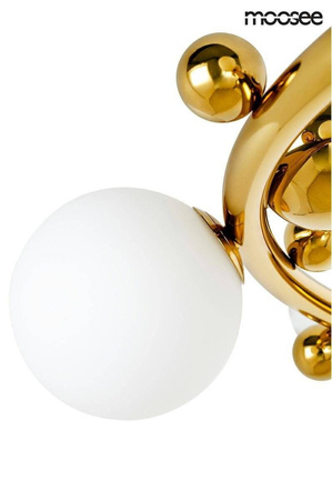Lampa wisząca VALENTINO M - Złoty (MSE010100137) - MOOSEE
