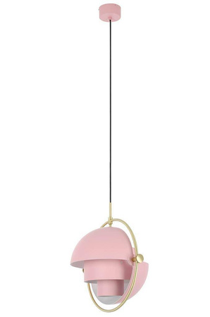 Lampa wisząca VARIA różowa - stal węglowa (GLT3830S.PINK) - King Home