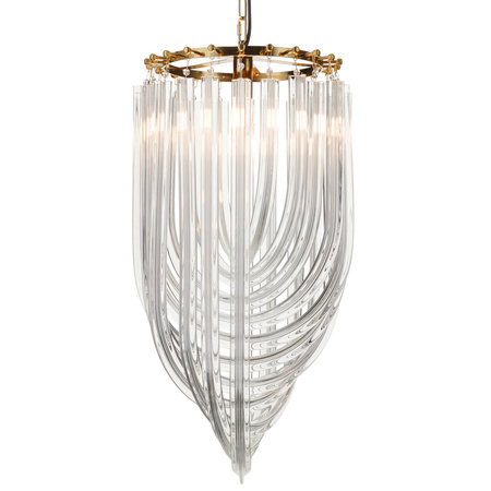 Lampa wisząca WAVE złota 40 cm (DP0339-400 gold) - Step into Design