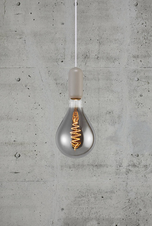 Lampa wisząca do dekoracyjnej żarówki NOTTI Nordlux E27 40W Metal Szary