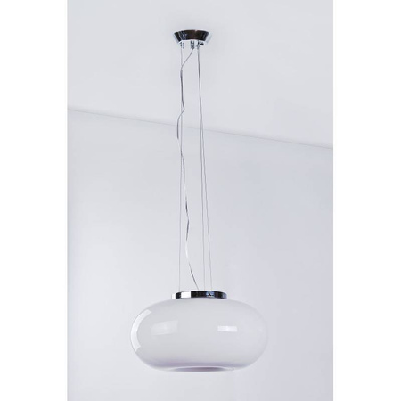 Lampa wisząca, żyrandol OPTIMA chrom/ biel (AD6014-5B | AZ0184) Azzardo