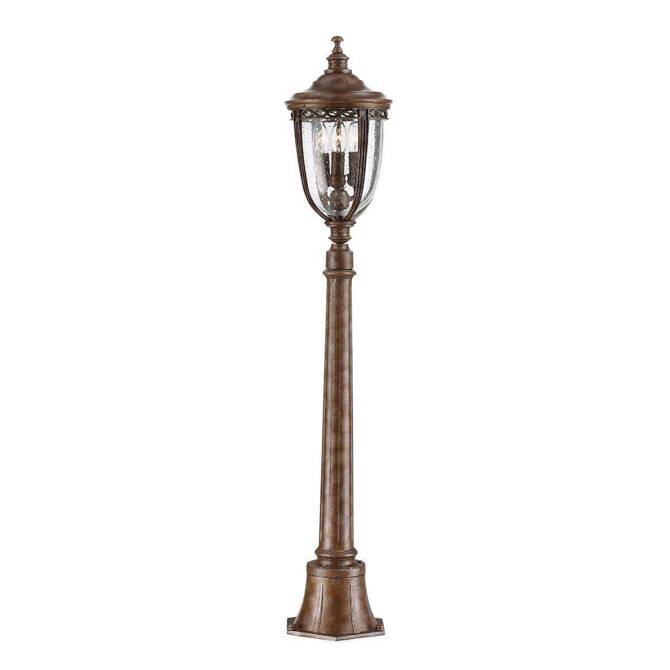 Lampa zewnętrzna, stojąca ENGLISH BRIDLE kol. BRĄZOWY (FE/EB4/M BRB) - Feiss - Elstead Lighting